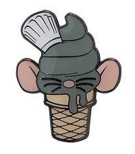 42666 Remy Hot Topic Pixar Ice Cream Cone Blind Box Loungefly Disney Pin