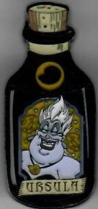 Ursula Hot Topic Villains Potions Blind Box Set Pin Pop