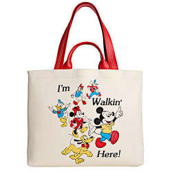 Macy's Mickey & Friends NYC I'm Walkin' Here! Tote Bag