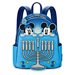 Hanukkah Mickey & Minnie Mouse Light Up Mini Backpack