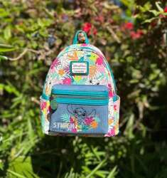 Stitch Wild Energy Loungefly Mini Backpack