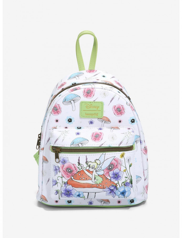 Loungefly Disney Peter Pan Grumpy Tinker Bell Forest Mini Backpack