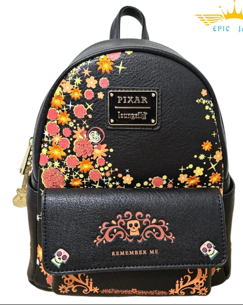 Loungefly Disney Pixar Coco Remember Me Mini Backpack  display picture 3