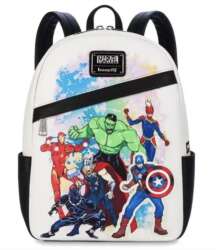 Disney Parks The Avengers Marvel Loungefly Mini Backpack