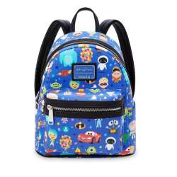 Disney Parks Pixar Characters Mini Backpack Loungefly