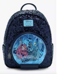 Loungefly Disney Hercules Hades Snow Globe Sequin Mini Backpack