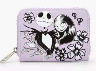 Loungefly Disney The Nightmare Before Christmas Jack & Sally Floral Mini Backpack - BoxLunch Exclusive