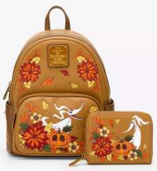 Disney The Nightmare Before Christmas Zero & Jack Skellington Fall Glow-in-the-Dark Mini Backpack - BoxLunch Exclusive