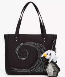 Disney The Nightmare Before Christmas Spiral Hill Tote Bag with Coin Purse - BoxLunch Exclusive