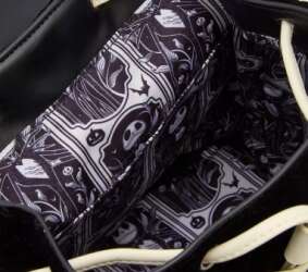 Loungefly Disney The Nightmare Before Christmas Quilted Bat Mini Backpack (10th Anniversary Edition) - BoxLunch Exclusive