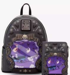 Loungefly Disney The Nightmare Before Christmas Sleigh Ride Glow-in-the-Dark Wallet - BoxLunch Exclusive