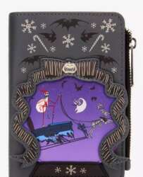 Loungefly Disney The Nightmare Before Christmas Sleigh Ride Glow-in-the-Dark Wallet - BoxLunch Exclusive