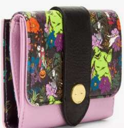 Loungefly Disney The Nightmare Before Christmas Allover Print Snap Wallet — BoxLunch Exclusive