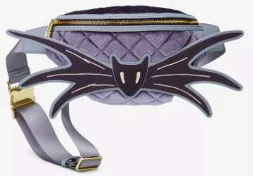 Loungefly Disney The Nightmare Before Christmas Jack Skellington Bow Tie Velvet Belt Bag — BoxLunch Exclusive