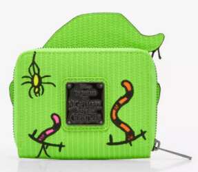 Loungefly Disney The Nightmare Before Christmas Oogie Boogie Glow-in-the-Dark Zip Wallet — BoxLunch Exclusive