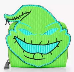 Loungefly Disney The Nightmare Before Christmas Oogie Boogie Glow-in-the-Dark Zip Wallet — BoxLunch Exclusive