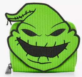 Loungefly Disney The Nightmare Before Christmas Oogie Boogie Glow-in-the-Dark Zip Wallet — BoxLunch Exclusive