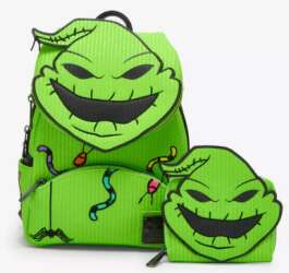 Loungefly Disney The Nightmare Before Christmas Oogie Boogie Glow-in-the-Dark Zip Wallet — BoxLunch Exclusive