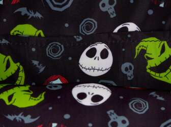 Loungefly The Nightmare Before Christmas Jack Skellington Cosplay Glow Crossbody Bag