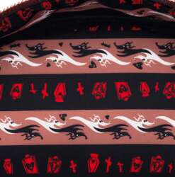 Loungefly The Nightmare Before Christmas Zero Holiday Doors Full-Size Backpack