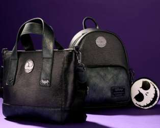 The Nightmare Before Christmas Exclusive Jack Skellington Textured Mini Tote Crossbody Bag