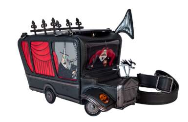 The Nightmare Before Christmas Mayor-Mobile Figural Light Up Lenticular Crossbody Bag