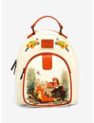 Loungefly Disney The Fox and the Hound Floral Mini Backpack - BoxLunch Exclusive