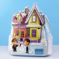 Up House Holiday Light Up Mini Backpack