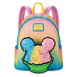 Mickey Mouse Shaved Ice Loungefly Mini Backpack, Disney Eats