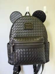 Mickey Mouse Woven Loungefly Mini Backpack