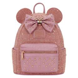 Minnie Mouse Exclusive Glitter Tweed Mini Backpack