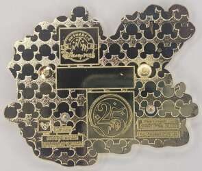 100002 - Disney Pin Trader Life Collection - Chip and Dale with Pin Backs - Walt Disney World alternate image