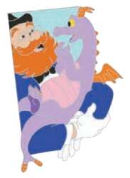 100008 - 25th Anniversary Mystery Collection - Figment & Dreamfinder - Walt Disney World