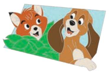 100015 - 25th Anniversary Mystery Collection - Copper & Tod - Walt Disney World