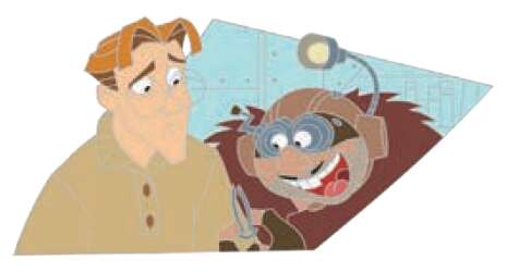 100016 - 25th Anniversary Mystery Collection - Milo & Mole - Walt Disney World