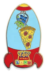 100046 - Toy Story Land - Rocket Claw Machine with Alien (LGM) and Pizza Slice - Walt Disney World