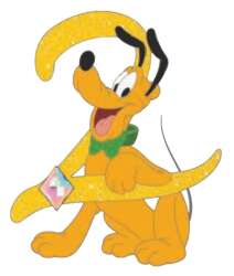 100052 - Pluto with 2 - Walt Disney World