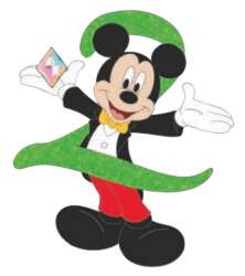 Mickey with 2