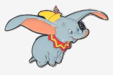 Dumbo Flying with Timothy Q Mouse