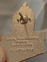 100081 - Disney Drop - Silver tone Beauty and the Beast books and rose - Disney Licensed alternate image