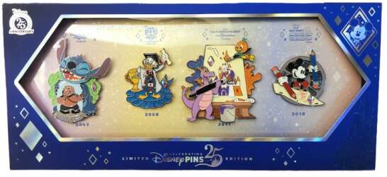 100091 - 25 Years of Disney Pins Event - If We Were There! Boxed Sets - If We Were There! (Set 1) - Walt Disney World