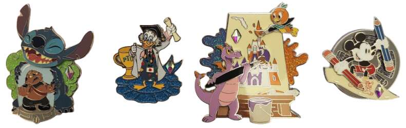 100091 - 25 Years of Disney Pins Event - If We Were There! Boxed Sets - If We Were There! (Set 1) - Walt Disney World alternate image