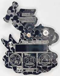 100095 - 25 Years of Disney Pins Event - If We Were There! Boxed Sets - Pin Trading University — Ludwig Von Drake - Walt Disney World alternate image