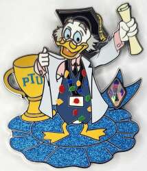 100095 - 25 Years of Disney Pins Event - If We Were There! Boxed Sets - Pin Trading University — Ludwig Von Drake - Walt Disney World alternate image