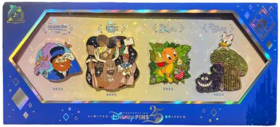 100096 - 25 Years of Disney Pins Event - If We Were There! Boxed Sets - If We Were There! (Set 2) - Walt Disney World