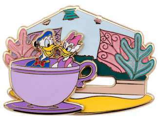 3930 - Donald and Daisy on the Mad Tea Party - Online Exclusive - Disney Store US