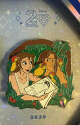 20 Years of Disney Pin Trading — Tarzan and Jane