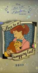 100125 - 25 Years of Disney Pins Event - If We Were There! Boxed Sets - Love is an Adventure — Lady and Darling - Walt Disney World alternate image