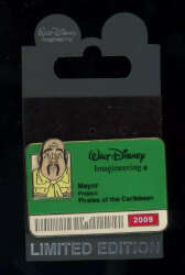 100135 - I.D. Badge Series 3 - The Mayor ID Badge - Walt Disney Imagineering
