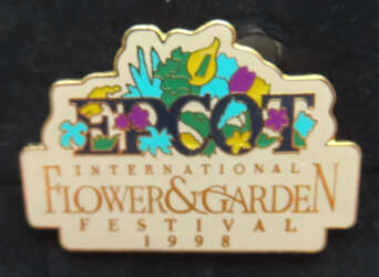 100151 - Epcot International Flower & Garden Festival 1998 - 1998 Festival Logo - Walt Disney World